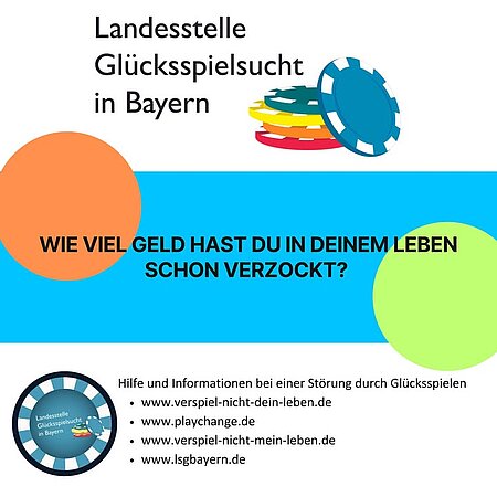 Hast du Geld verzockt?

Vielleicht sogar zu viel Geld und vielleicht nicht einmal dein eigenes?

Machst du dir Sorgen, dass du ein Problem mit dem Zocken hast?

Zum Glück gibt es Hilfe bei Problemen mit exzessivem Glücksspiel.

Besuche PlayChange und hole dir online Unterstützung – kostenlos und anonym.
Bei PlayChange stehen dir Expert:innen aus der Suchthilfe zur Seite und zeigen dir Wege, wie du dein Problem in den Griff bekommen kannst. Trau dich und schau vorbei!

PlayChange – kostenlos, kompetent und anonym!

https://playchange.de