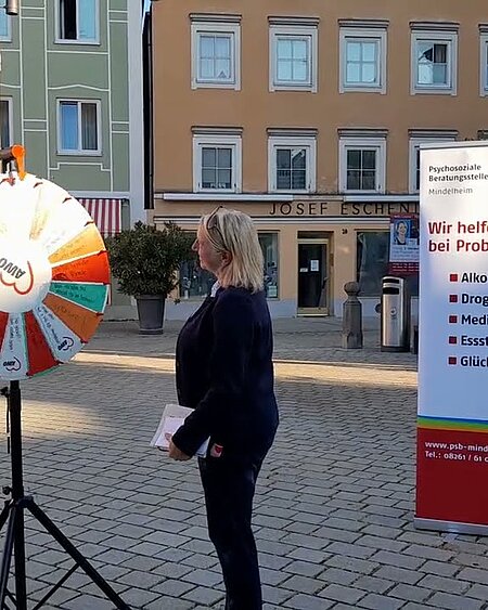 Bundesweiter Aktionstag gegen Glücksspielsucht - hier in Mindelheim