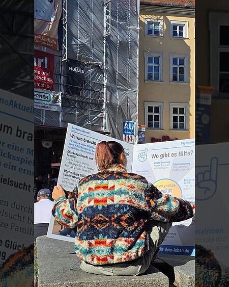 Bundesweiter Aktionstag gegen Glücksspielsucht - hier in Bamberg