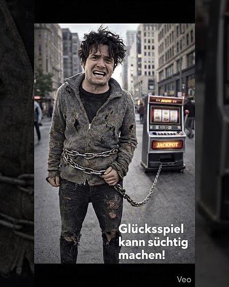 Glücksspiel macht unfrei!