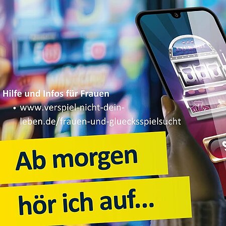 Frauen zocken seltener als Männer und entwickeln seltener ein problematisches Verhalten. Dennoch kann aus einem „harmlosen“ Vergnügen eine Belastung und Glücksspielsucht entstehen. Frauen beginnen im Durchschnitt später mit dem Spielen, häufig im mittleren Lebensalter.

Männer zocken oft aus Zeitvertreib oder zur Kompensation von Unterlegenheitsgefühlen, Frauen häufiger zur Bewältigung negativer Gefühle wie Angst, Trauer oder Unzulänglichkeitsgefühlen. Das Spiel wird zum Ventil für Stress und belastende Emotionen. Mütter sind häufig durch Beruf, Familie und Alltag belastet – ein zusätzlicher Risikofaktor für die Entwicklung einer Sucht.

Frauen mit Glücksspielsucht leiden häufiger unter psychischen Begleiterkrankungen wie Depressionen oder Angststörungen. Auch partnerschaftliche Probleme, häusliche Gewalt sowie traumatische Erfahrungen in Kindheit und Jugend spielen oft eine wichtige Rolle.

Diese Faktoren verdeutlichen die Notwendigkeit einer ganzheitlichen und traumasensiblen Beratung.

Frauen mit problematischem oder krankheitswertigem Glücksspielverhalten stehen oft vor besonderen Herausforderungen: Angst, Scham, Schuldgefühle und gesellschaftliche Erwartungen erschweren den Weg zu Hilfe und Unterstützung.
Da Glücksspiel oft als „unweiblich“ wahrgenommen wird, erleben betroffene Frauen eine stärkere Stigmatisierung. Viele suchen daher erst spät Hilfe und bleiben lange im Verborgenen.

Für Frauen mit Glücksspielproblemen gibt es viele Hilfeangebote. Die Beratungsstellen unseres Kompetenznetzwerks Glücksspielsucht sowie die Fachkräfte unserer Online-Beratungsplattform PlayChange bieten kostenlose und vertrauliche Hilfe an. Dort kann in der Regel auch eine weibliche Bezugsperson gewählt werden.

Viele unserer Beratenden verfügen über therapeutische Zusatzqualifikationen oder eine Zusatzausbildung in Traumatherapie.

Zudem bieten Kliniken mit stationärer Suchtbehandlung spezielle Frauengruppen an.

Für Mütter enthält unser Kinderbuch „Mein Papa, die Unglücksspiele und ich“ hilfreiche Tipps zum Umgang mit der Problematik in der Familie.

Für Frauen, die als Angehörige betroffen sind, gibt es weitere Infos und Hilfen unter: https://verspiel-nicht-mein-leben.de/